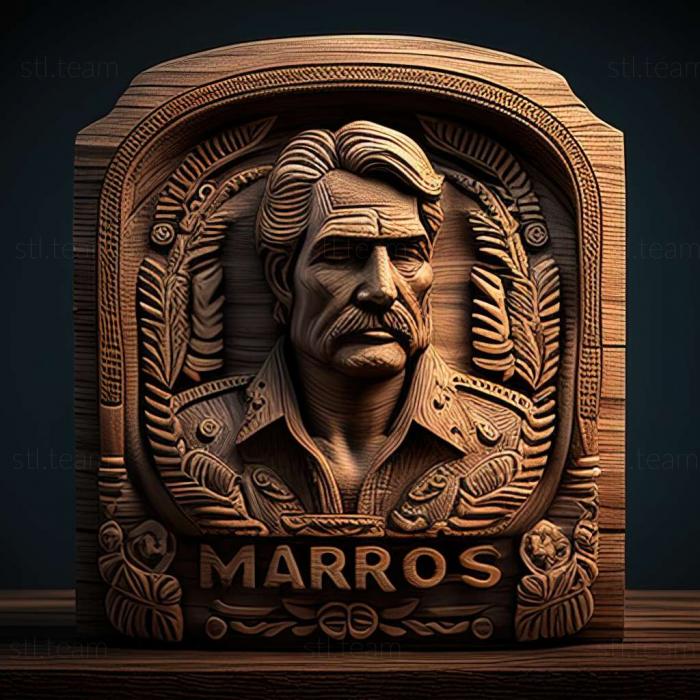 3D model Narcos Rise of the Cartels game (STL)